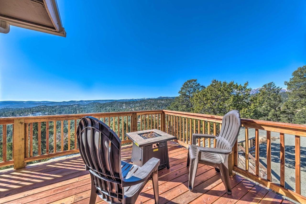 Mountains Majesty Cabin With Hot Tub And Mtn Views! Руідозо Екстер'єр фото